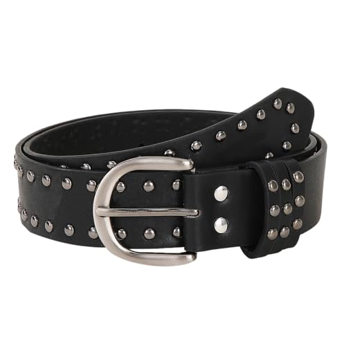 Adjustable Leather Belt Unisex Stylish Belt Retros Styles Durability Waistband For Men And Women Adjustable