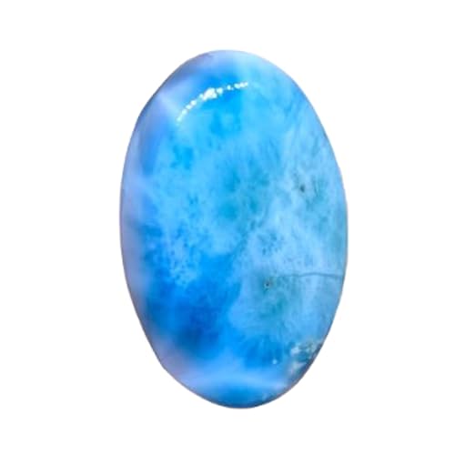 Larimar naturel ovale de 35mm pour façonner vos propres bijoux bohèmes chics