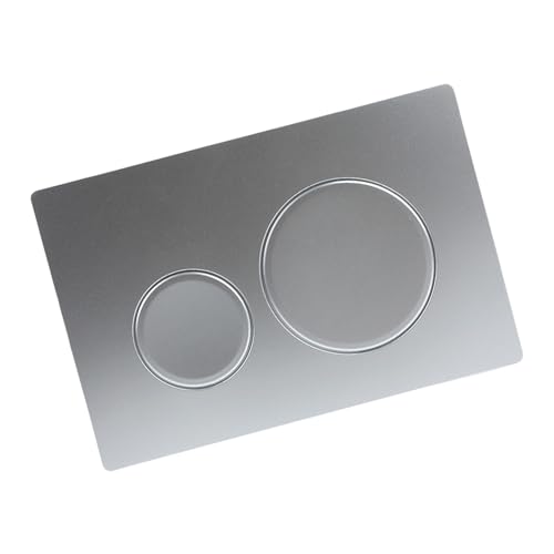 Panel de cisterna de inodoro oculto de doble descarga silenciosa, diseño moderno de ABS, fácil instalación para el hogar, tecnología silenciosa