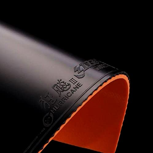 Best Music Posters Dhs Hurricane 3 Neo Provincial Professional Table Tennis Rubber Sheet Ping Pong Rubber39°/ 2.15Mm, Black #TOP1