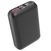 GAROERFAR 16000mAh Batteria per Gilet Riscaldato-22.5W Ricarica Rapida Power Bank con Display a LED e Uscita CC7,4V per Giacche, Felpe e Pantaloni Riscaldati, Compatibile con iPhone, iPad, Samsung.
