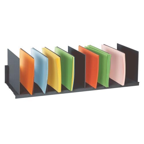 Paperflow Trieur de classement 10 séparations réglables Couleur