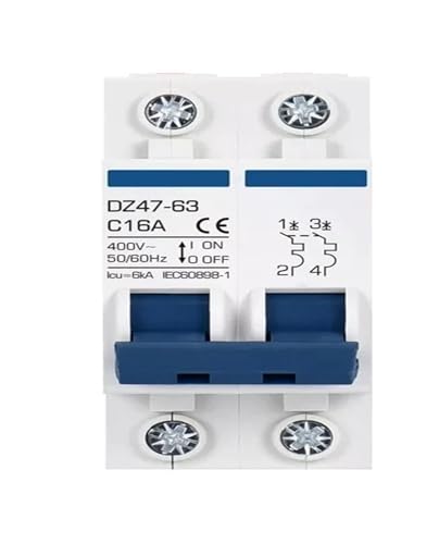 Disjoncteur de circuit AC 220V DZ47 protège tableau électrique contre la surcharge