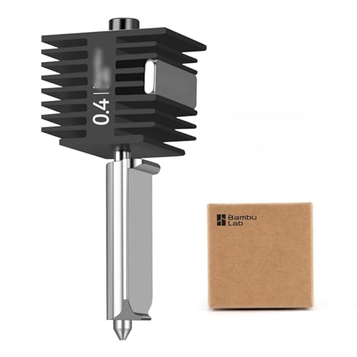 BambuLAB 3D Printer A1 Hotend Mini Hotend Kit A1 Stainless Steel Metal Extruder for Bambu Lab A1 Series 3D Printer (A1 H