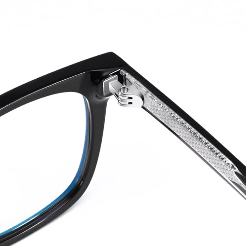 Image of Dollger Blue Light Blocking Glasses For Woman Men Square Rectangle Computer BlueLight Glasses Non-Prescription Glasses