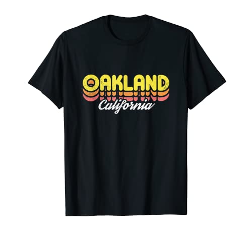 Retro Oakland California Camiseta