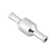 Step Aluminium One way Non return Valve, Inline Check Valve for Fuel Gas Liquid Air for Marine Automotive RV (6mm