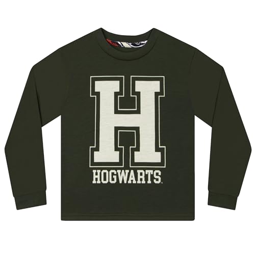 Harry Potter Pajamas, Hogwarts Girls And Boys Pajamas, Long Sleeve Boys And Girls Pjs, Hogwarts Pajama Set2