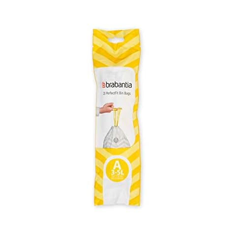 Bolsas de Basura Brabantia 311727, Código A, 3 l, 20 Unidades Cover