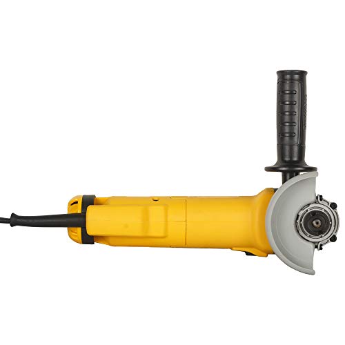 Image of DEWALT DWE8300S 1010W 100mm Heavy Duty Small Angle Grinder (Black & Yellow)
