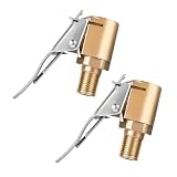 Brass Tyre Air Chuck, Quick Release Tyre Inflator Adaptor Valve Connector