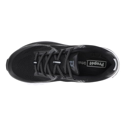 Image of Propet Mens One Lt Lace Up Sneakers Shoes Casual - Black