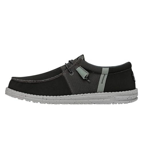 Hey Dude Men's Wally Kite Various Sizes and Colors | Men’s Shoes | Men's Lace-Up Loafers | Lightweight and Comfortable