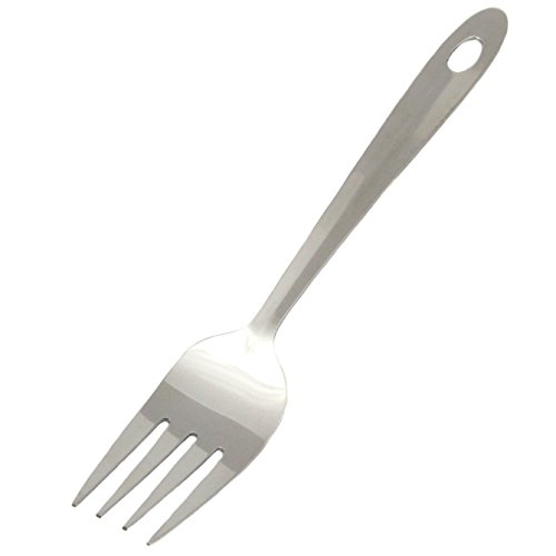 Chef Craft Fork 9.5 in. Stainless Steel Silver