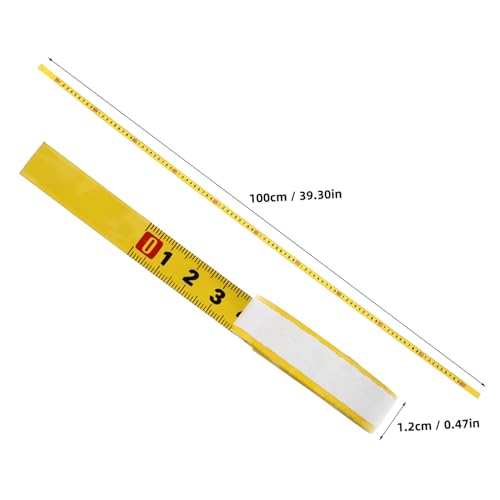 Regla adhesiva de acero 1 m 4 piezas jojofuny miniatura 7