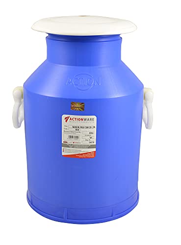Image of ACTIONWARE Unbreakable Milk can (20 Ltr.Container)(Blue Colour) With Side Handle
