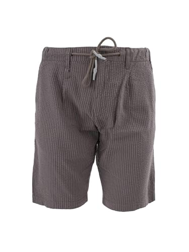 Bermuda Gris Yes-zee vêtement été masculin coupe droite en toile