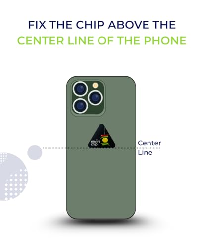 Image of Envirochip for Mobile Phone | EMF Harmonizer Chip | Patented Technology | CE Certified (Ether Black)