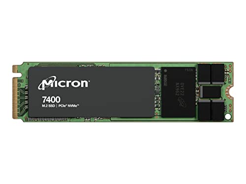 MICRON CRUCIAL 7400 Pro 960GB Gen4 NVMe エンタープライズ SSD M.2 22x80 非SED 4400/1000 MB/s R/W 230K/60K IOPS 6700TBW 1DWPD 2M MTTFサーバーデー