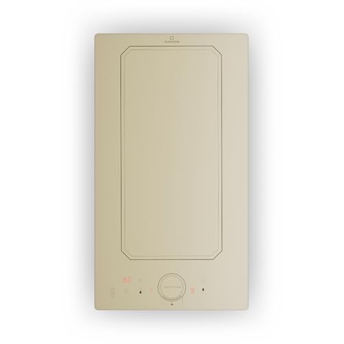 Klarstein Plaque Induction Électrique, Double Chauffage, 2 Feux, 3500W x2, Tables de Cuisson à Induction Smart Touch Control, Affichage Numérique et...