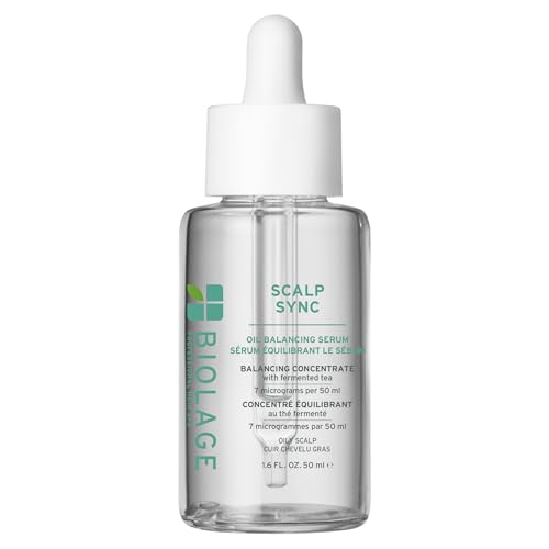 Biolage Scalp Sync Oil Balancing Serum, For Oily Scalp, Balances and Removes Excess Sebum, 50ml