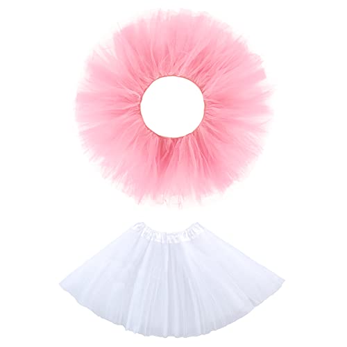 Jane Shine 5 Layers Adult Ballet Tutu Skirt And Baby Girl 3 Layers Tulle Tutu Dress #TOP22