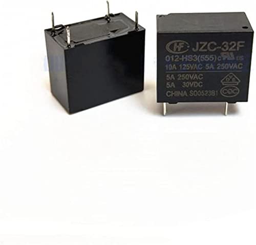 Relés de Potencia JZC-32F con alta capacidad de conmutación 5A 250VAC 4PIN 3