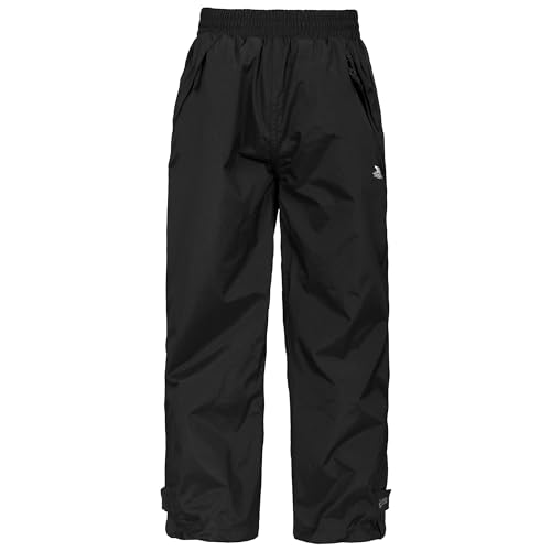 Trespass Echo TRS TP50 Pantalón, Niños, Negro (BLK), 7/8