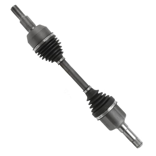 Image of Detroit Axle - Front 2pc CV Axles for 2005-2006 Chevrolet Equinox, 2006 Pontiac Torrent, 2 CV Axle Shafts Assembly Replacement