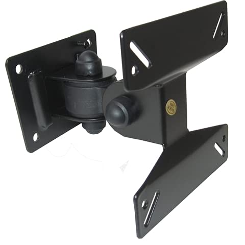 HRX - Skill-Tech (SH-10P) Swivel Wall Bracket For (14-26 inch) Television, (Recommended Screen Size (14″-26″) - Black