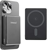 Intenso MW10000 Magnetische Powerbank 10000 mAh – MagSafe kompatibel, Wireless...