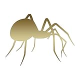 Spider Black Widow - Vinyl Decal Sticker - 7.75' x 5.75' - Gold