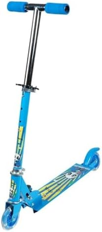 Patinete Divertido 2 Rodas C/Luz Metal Boy Menino Dobrável