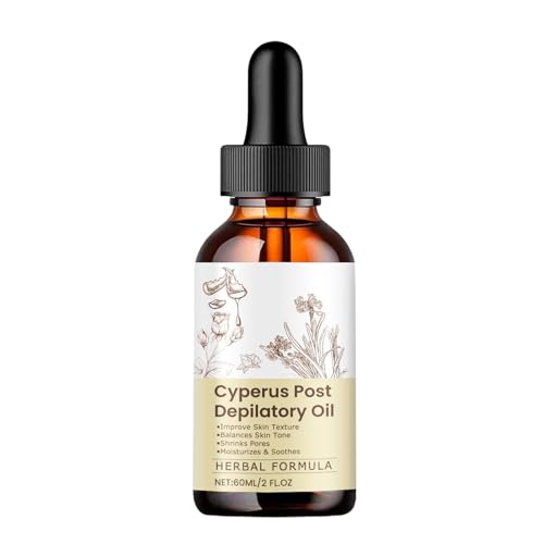 Inhibidor de Crecimiento del Vello - Aceite para Afeitar | Solución Hidratante 60ml para Piel , Cuidado Corporal, Zona Íntima, Axilas, Área del Bikini y Pubis