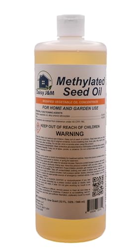 Daisy J&M Methylated Seed Oil (MSO) 32oz | Premium Grade Emulsifier and Surfactant