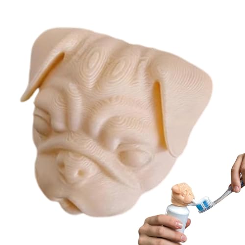 Dispensador de pasta de dientes perro antitirones para dosificar sin desperdicio 2