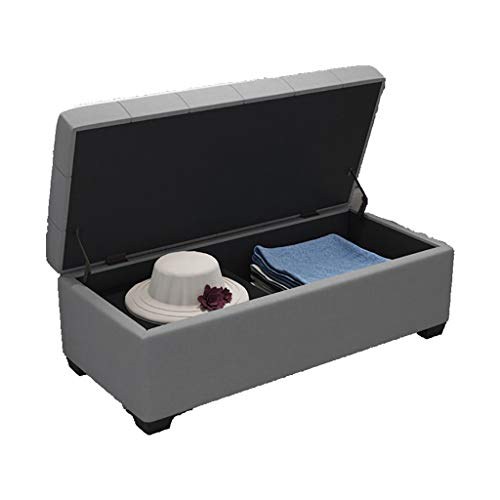 Banco de noche para dormitorio y cama rectangular como taburete de sofá moderno