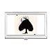 Spade A Playing Cards Pattern Business Card Holder Case Pocket Box Wallet