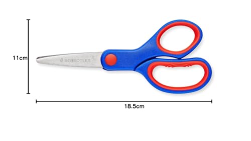 Tesoura SG Education ST 965 14 NBK, canhoto, 14 cm de comprimento