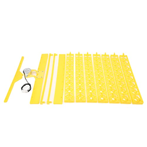 Gavigain 56 Egg Automatic Egg Turner, Efficient Egg Turning, Sturdy ABS Construction, for Poultry and Duck Egg Hatching (110V)