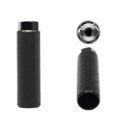 image for KINSPORY 2PC Bike Pegs for 3/8 inch Axles, Aluminum Alloy Anti-Skid BM