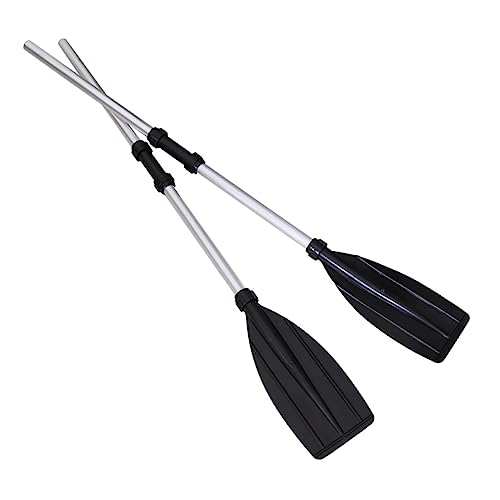 VANZACK 1 Pair Detachable Inflatable Paddle for Kayak Canoe Boat Rafting 126cm Aluminum Alloy Take-Apart Design