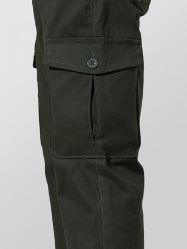 Image of TOPLOT Men's Cargo Pant | Multi-Pocket Functional Design | Durable Build with Comfortable Fit | Utility Style for Everyday Wear | Easy Movement Structure | Casual, Outdoor Activities & Travel (5212)