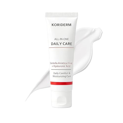 Koriderm Time Reverse Cream All-In-One Skin Moisturizer Cream For Face Hydrated & Radiant-Looking Skin Centella Acid Formula Lightweight & Gentle For All Skin Types(50 Ml/1.69 Fl Oz)