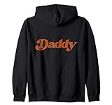 Photo Gallery daddy retro orange style father s day felpa con cappuccio Photo Gallery daddy retro orange style father s day felpa con cappuccio