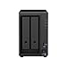 Price comparison product image Synology DS723+ 12TB 2 Bay Desktop NAS Solution, installed with 2 x 6TB Seagate Ironwolf Drives