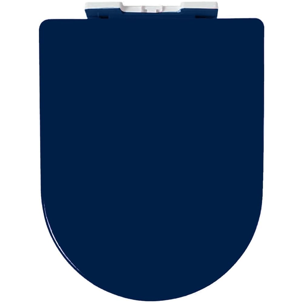 Ldhsjh Navy Quiet Close, Close Close Lid Seat Install Durable Material, Adjustable, Lightweight, Portable, User-Friendly, Compact, Toilet, Shaped, Universal, Slow, Slam