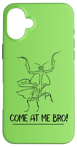 Funny Bug Kids Boys Girl Come At Me Bro Praying Mantis Lover �X�}�z�P�[�X iPhone 16 Plus �p