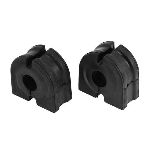 Image of A ABSOPRO No.31356763267 Front Left Front Right Stabilizer Sway Bar Bushing Kit for BMW 525I 2004-2007 Rubber Suspension Kit Black 2 Pcs
