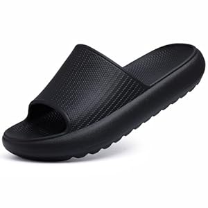 Comwarm Cloud Slide Sandals for Women Men Ultra Comfort Recovery Pillow Slippers Soft Summer Beach Shoes with Low Arch Support